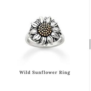 9.5 James Avery sunflower ring